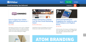 AWeber Site